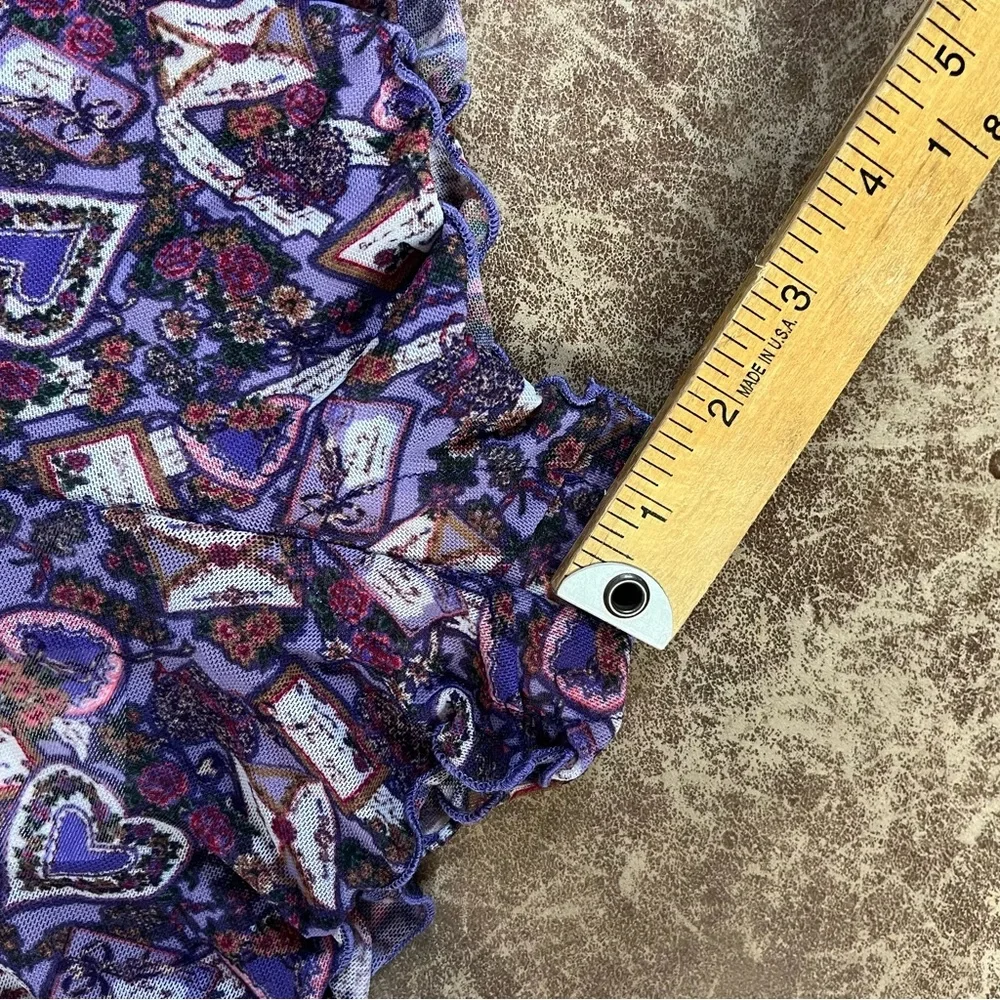 NEW‎ Intimately Free People Set Women Small Purple Only Hearts Top & Bottom $128